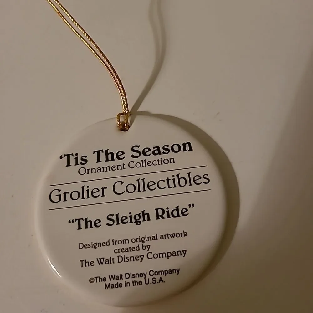 Grolier The Sleigh Ride Ornament